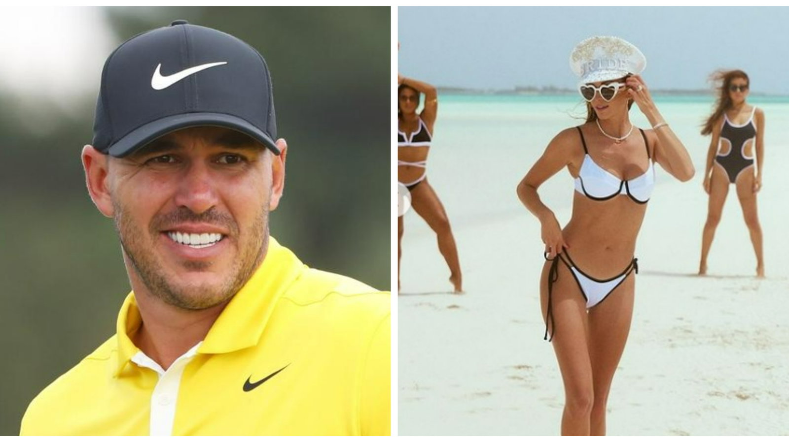Brooks Koepka's wife Jena Sims appeared to break the big LIV Golf news